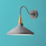 Cone wall fitting in poppy seed