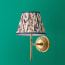 Single Raymond wall fitting in antique brass