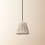 18cm pendant bloomer shade in natural linen