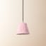 18cm pendant bloomer shade in marshmallow linen