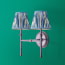 Double Chukka Wall fitting in bronze