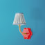 Primrose rechargeable wall fitting in Red