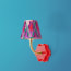 Primrose rechargeable wall fitting in Red