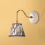 Drake rechargeable wall fitting in natural wood