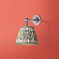 Mini Elbow rechargeable wall fitting in bronze