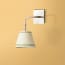 Stevie rechargeable wall fitting in antique silver
