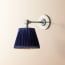 Elbow wall fitting in antiqued silver