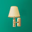 Dimple Rechargeable Wall Fitting in Brass