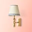 Dimple Wall Fitting in Brass