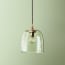Rory Pendant Shade in Clear Hammered Glass