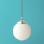 Regular Espere in opaline glass