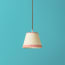 18cm straight empire pendant shade in scarlet stitches