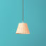 18cm pendant shade in tangerine ripples