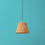 18cm pendant shade in natural rattan