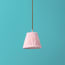 18cm pendant bloomer shade in marshmallow linen