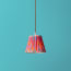 18cm pendant shade in pink Ikat by Matthew Williamson