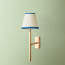 Bruno wall fitting in brass
