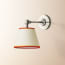 Elbow wall fitting in antiqued silver