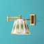 Lacey Wall fitting in brass