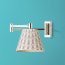Lacey Wall fitting in chrome