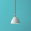 Giorgio shade in chalk blue with stone interior