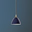 Giorgio shade in black iris with stone interior