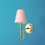 Uma wall fitting in antique brass