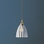 Smaller Scallop in clear glass