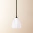 Smaller Scallop in opaline glass