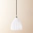 Regular Scallop in opaline glass