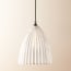 Larger Scallop in clear glass