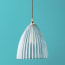 Larger Scallop in clear glass