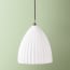 Larger Scallop in opaline glass