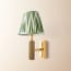 Knurloid Wall Fitting in Brass