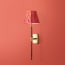 Besidem wall fitting in antique brass