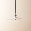 Pleat Pendant shade in clear glass