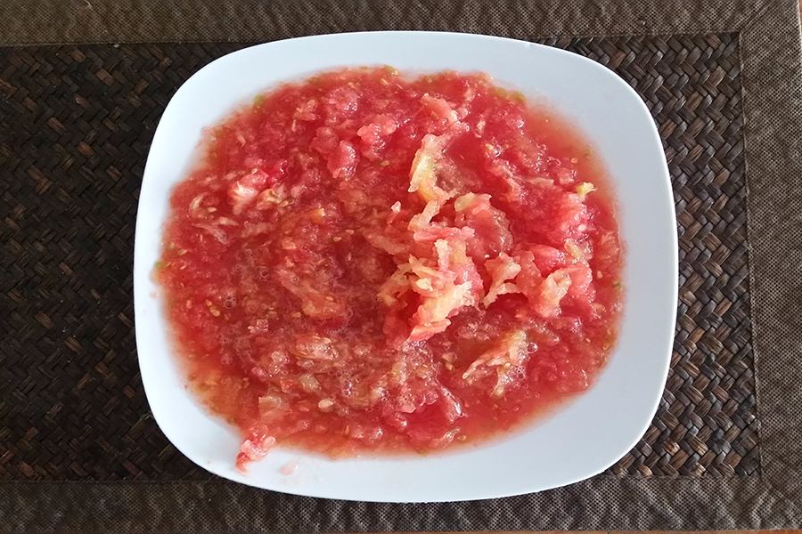 Preparar salsa de tomates a la italiana cookcina