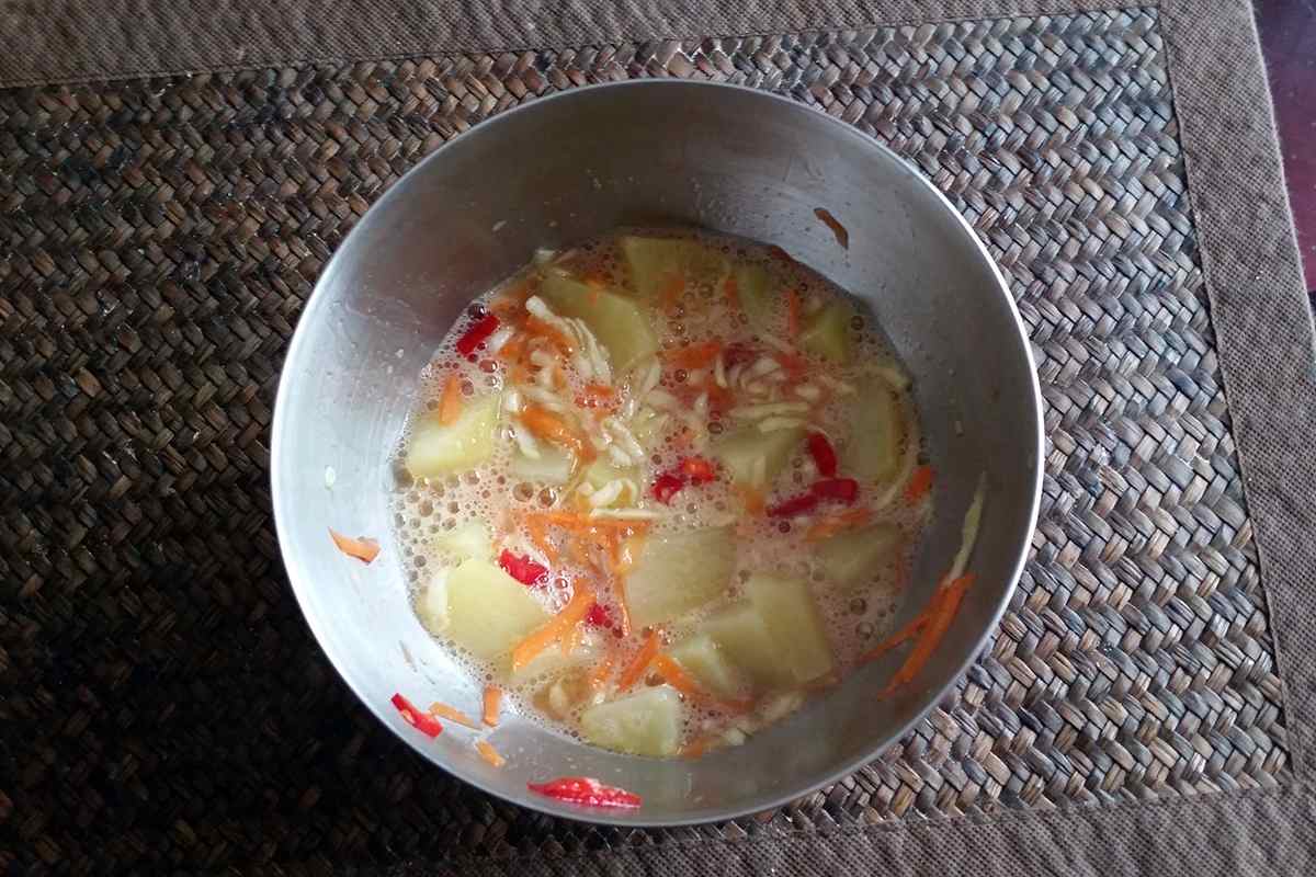 Cocinar tortilla de papas con zapallo italiano cookcina