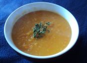 Receta: crema primaveral de verduras