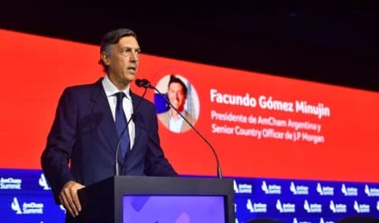 Facundo Gómez Minujín, presidente de AmCham