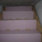 For fire proofing a staircase