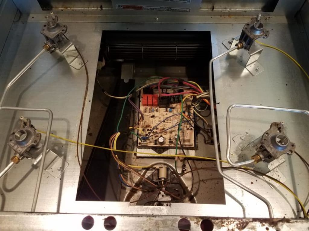 The ribbon connector plug is in the lower right corner of the board located under the removable panel. The ribbon connector plug is in the lower right corner of the board located under the removable panel.