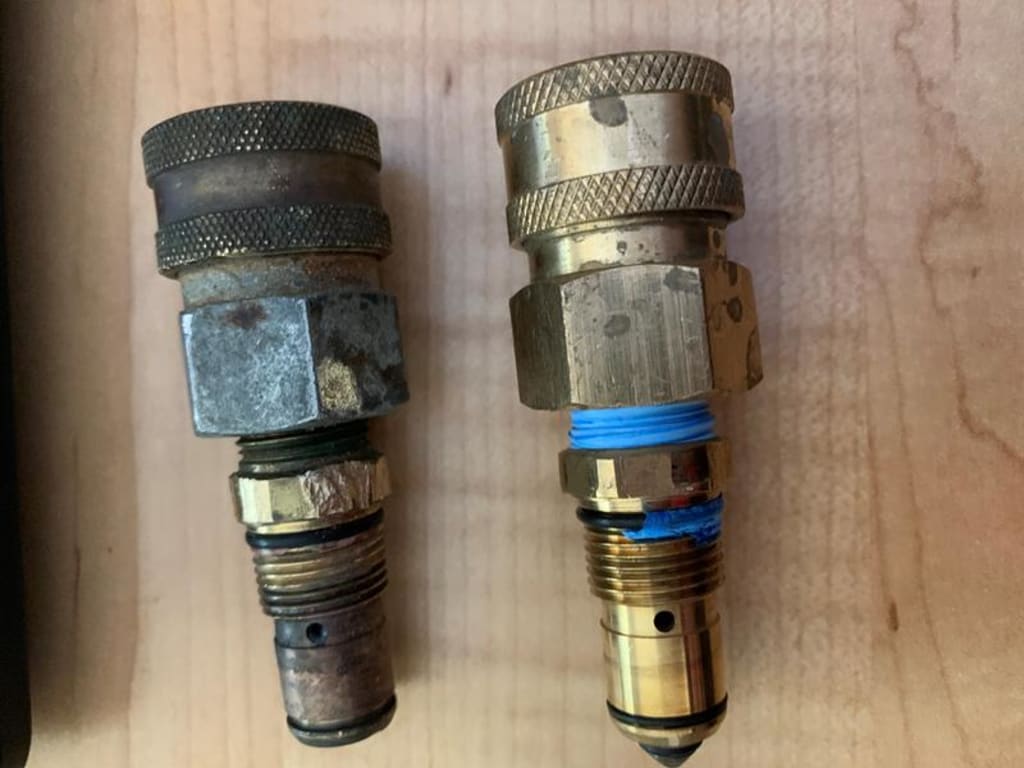 Injector parts difference Injector parts difference