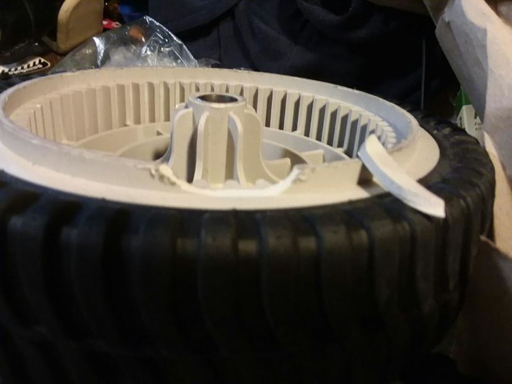 Broken Drive Wheel Broken Drive Wheel