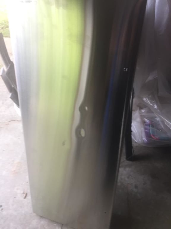 Damaged door Damaged door