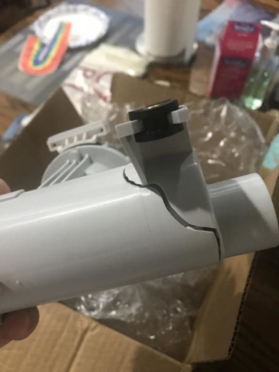 Broken part Broken part
