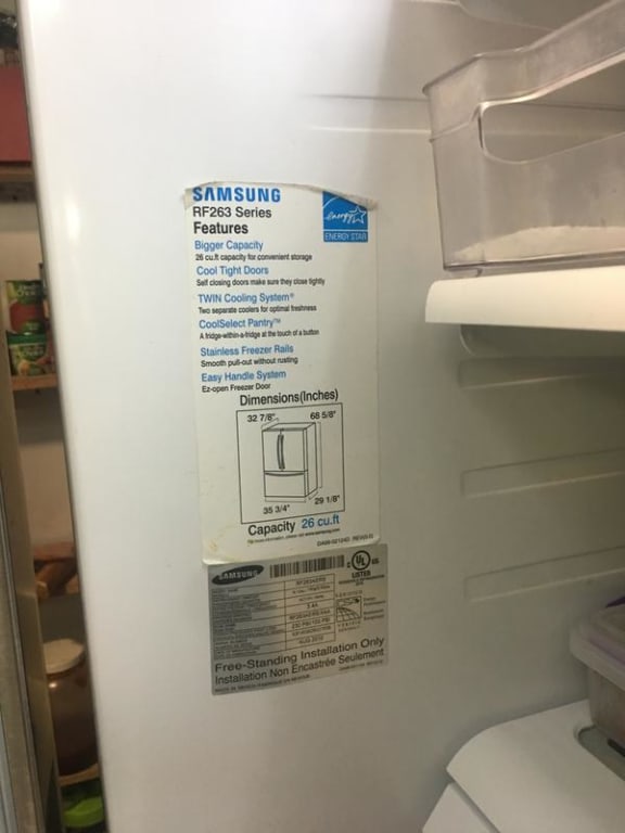 Samsung freezer door handle repair Samsung freezer door handle repair