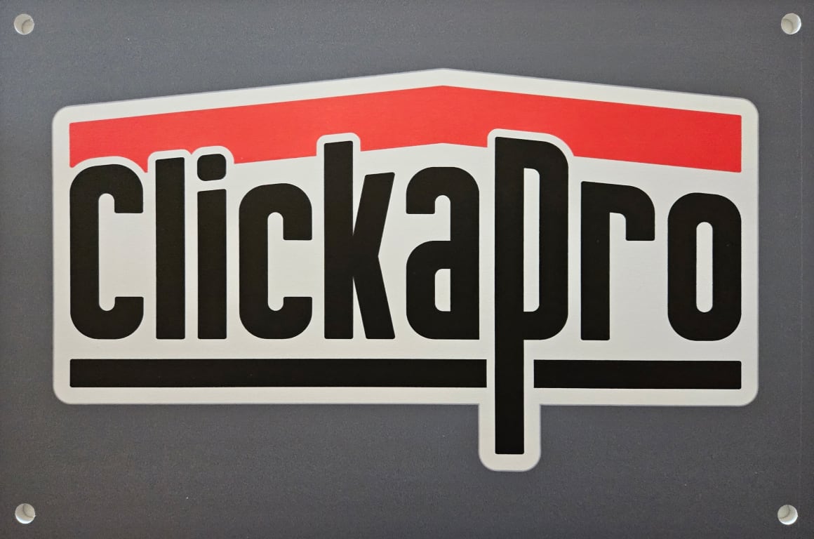 Sturdy plastic sign