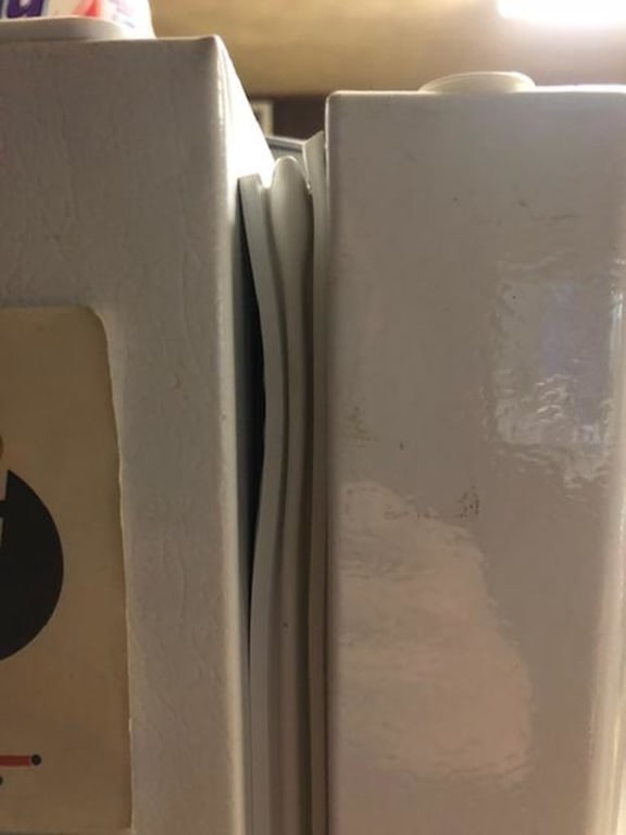 Door seal, gap/leak Door seal, gap/leak