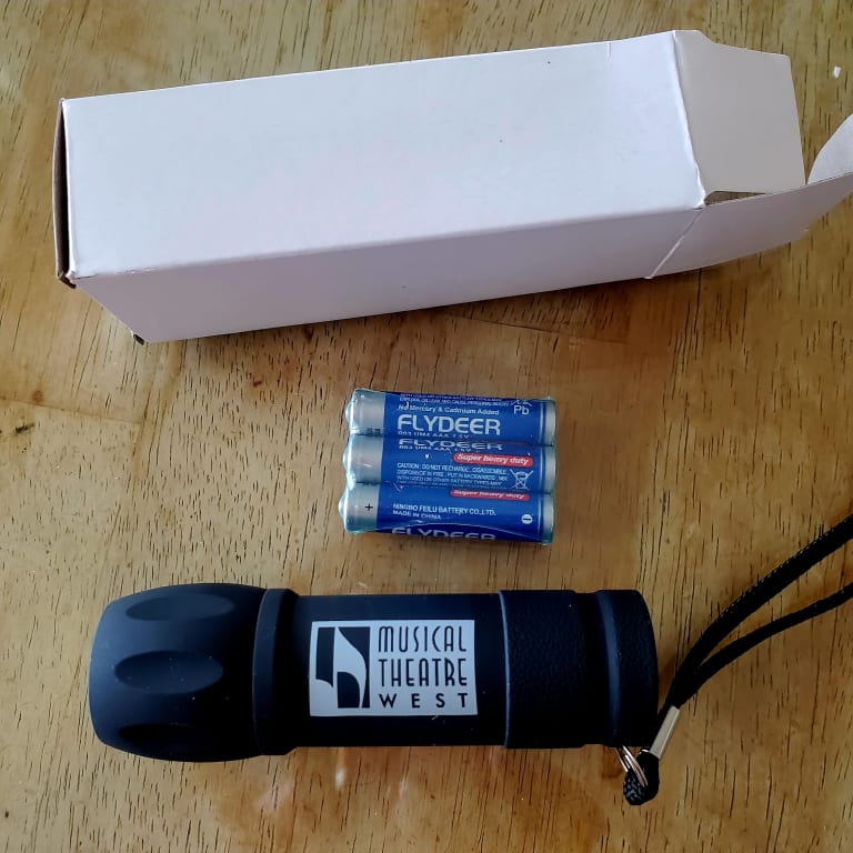 I love our 300 personalized flashlights!